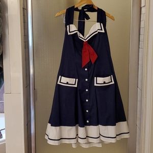 Pin Up sailor dress
